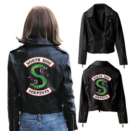 Serpent Streetwear Leather Jacket